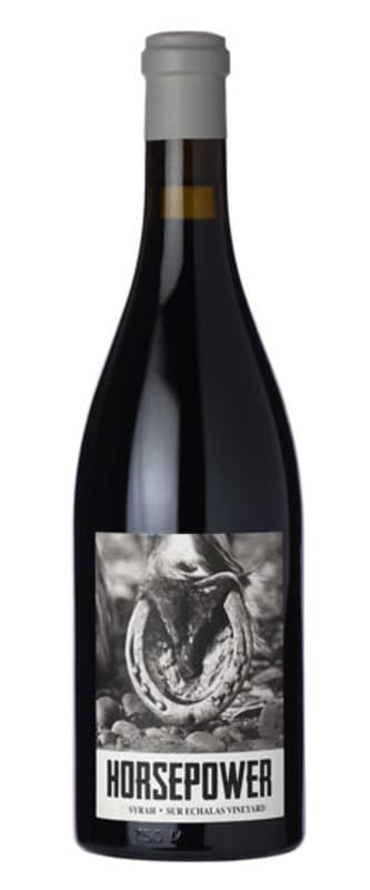 Horsepower Vineyards Sur Echalas Vineyard Syrah 2018 Front Bottle Shot