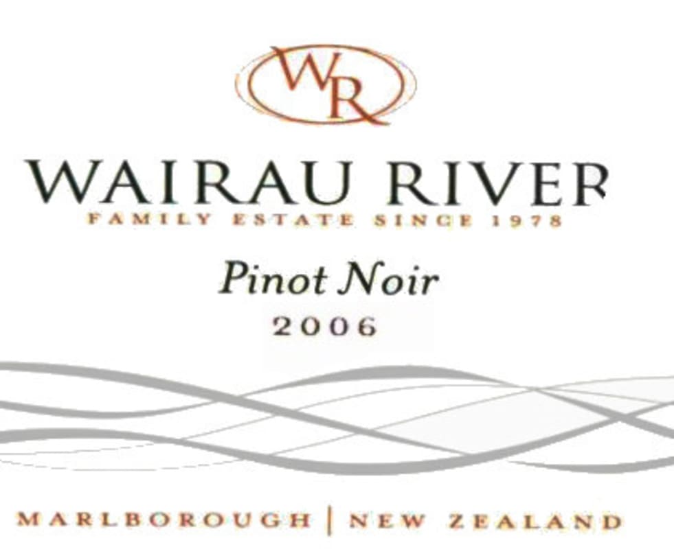 Wairau River Pinot Noir 2006 Front Label