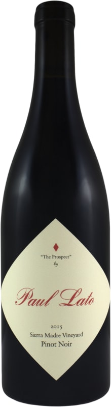 Paul Lato The Prospect Sierra Madre Vineyard Pinot Noir 2015 Front Bottle Shot