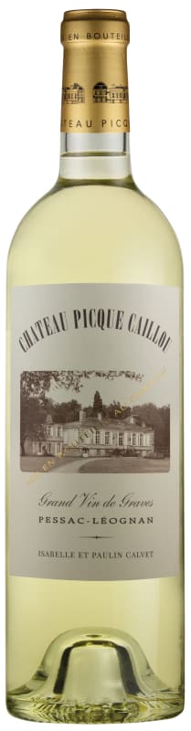 Chateau Picque-Caillou Blanc 2021 Front Bottle Shot