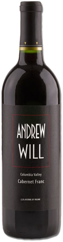 Andrew Will Winery Cabernet Franc 2017 Front Bottle Shot