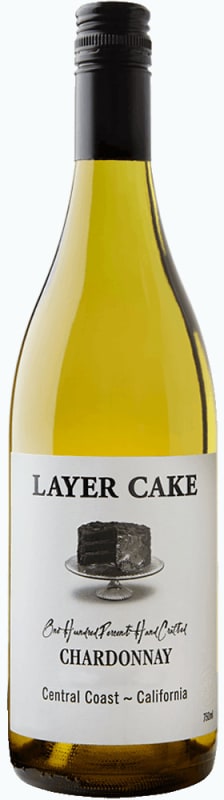 Layer Cake Chardonnay 2017 Front Bottle Shot