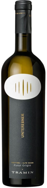 Tramin Unterebner Pinot Grigio 2015 Front Bottle Shot