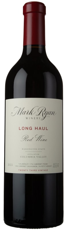 Mark Ryan Long Haul 2021 Front Bottle Shot
