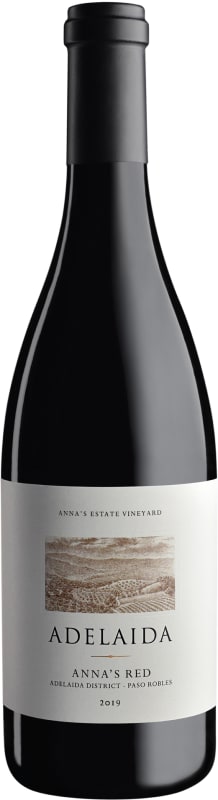 Adelaida Anna's Red 2019 Front Bottle Shot