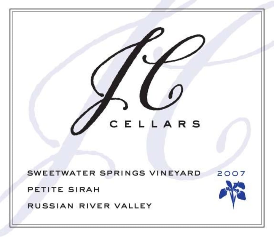 Jeff Cohn Cellars Sweetwater Springs Vineyard Petite Sirah 2007 Front Label