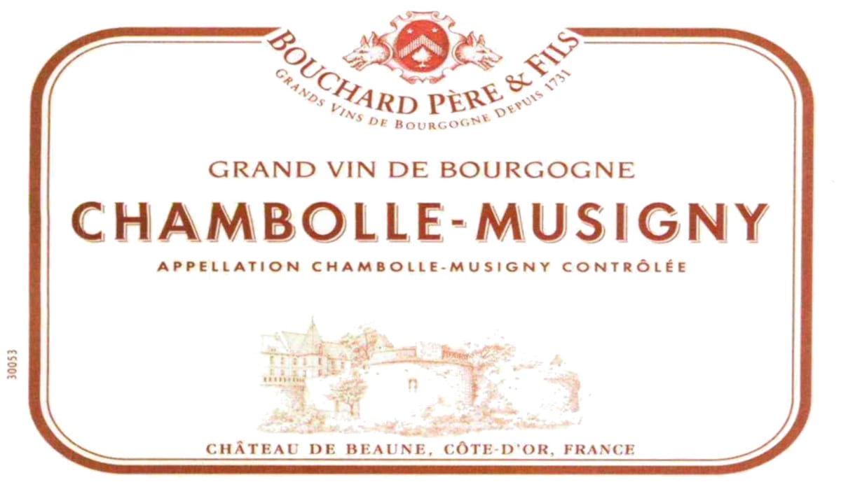 Bouchard Pere & Fils Chambolle-Musigny 2008 Front Label