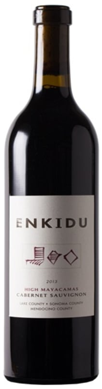 Enkidu High Mayacamas Cabernet Sauvignon 2013 Front Bottle Shot