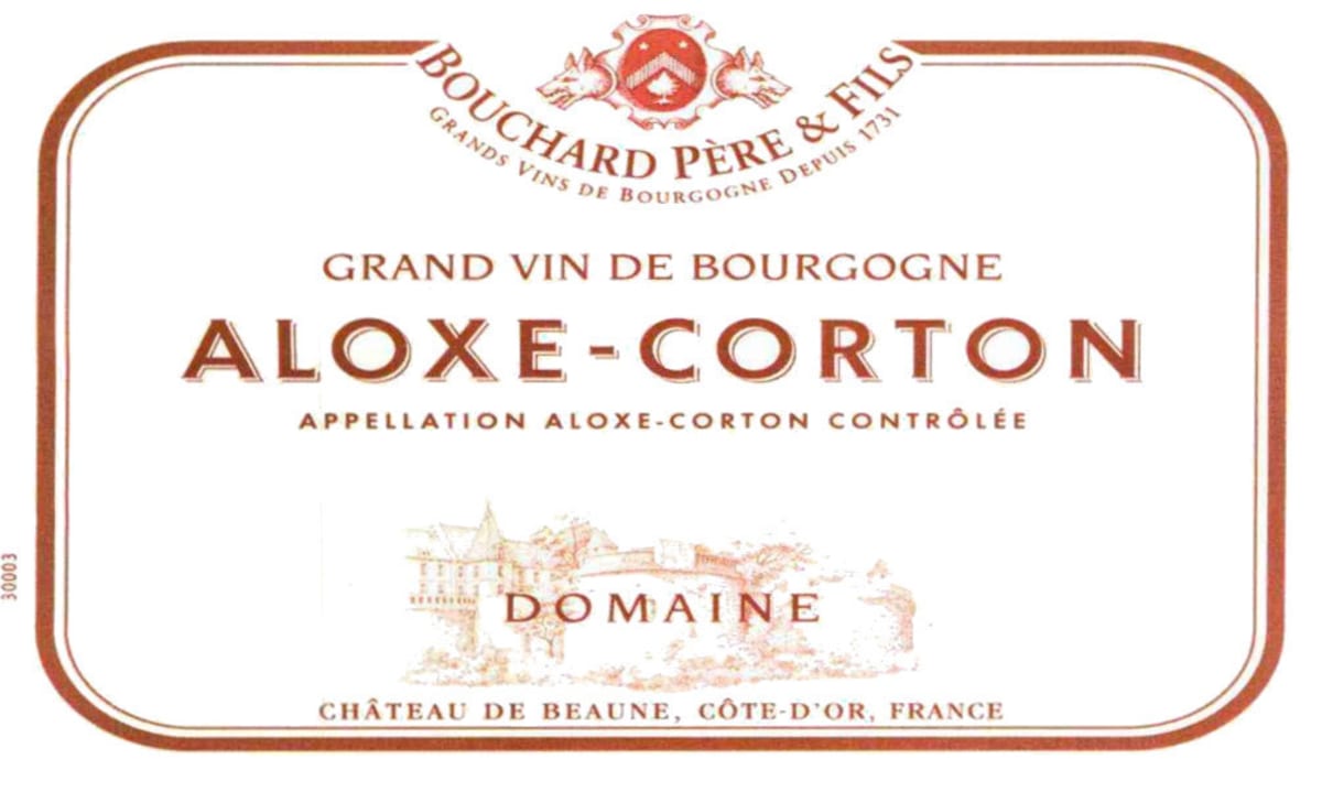 Bouchard Pere & Fils Aloxe-Corton Pinot Noir 2007 Front Label