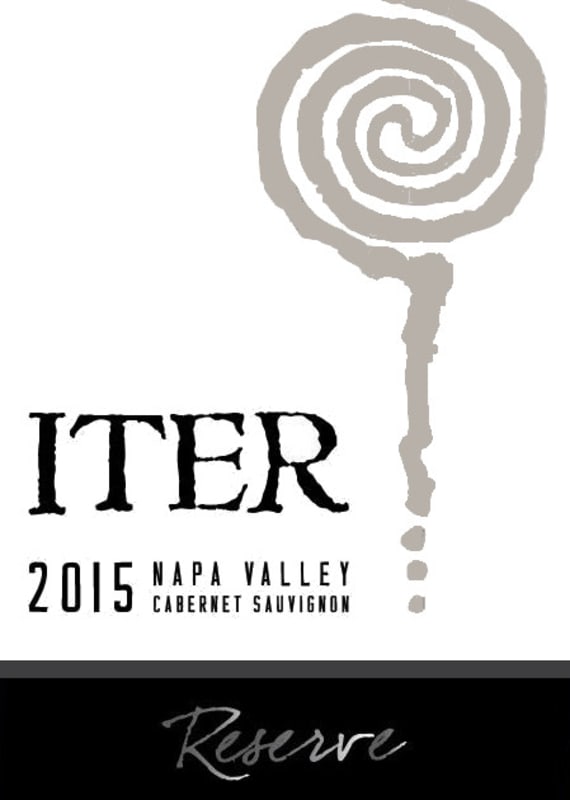 Iter Cabernet Sauvignon 2015 Front Label