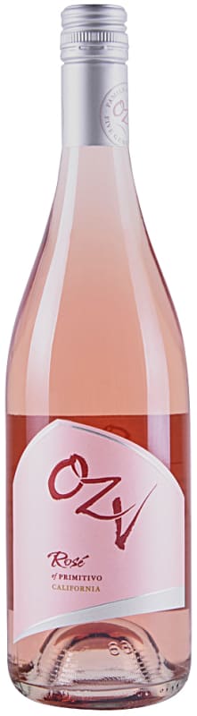 OZV Rose of Primitivo 2018 Front Bottle Shot