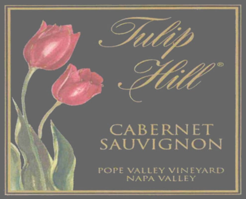 Tulip Hill Pope Valley Vineyard Reserve Cabernet Sauvignon 2002 Front Label