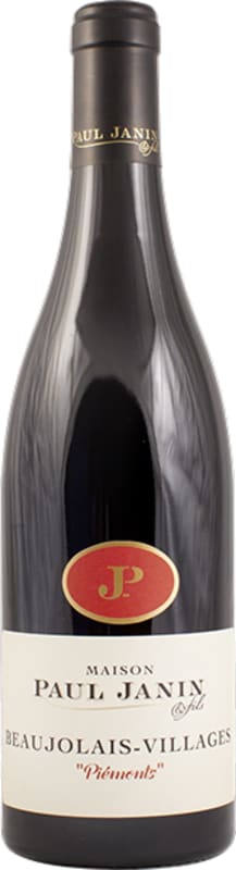Paul Janin et Fils Beaujolais-Villages Piemonts 2017 Front Bottle Shot
