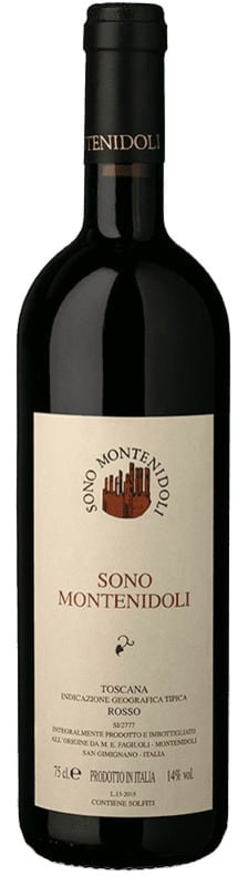 Montenidoli Sono Montenidoli Toscana Rosso 2016 Front Bottle Shot