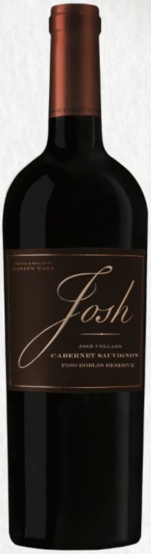 Josh Cellars Reserve Paso Robles Cabernet Sauvignon 2015 Front Bottle Shot