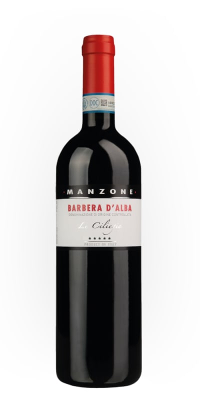 Manzone Barbera d'Alba Le Ciliegie 2018 Front Bottle Shot