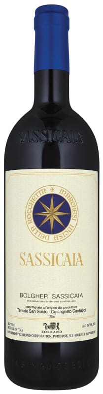 Tenuta San Guido Sassicaia (1.5 Liter Magnum) 2017 Front Bottle Shot