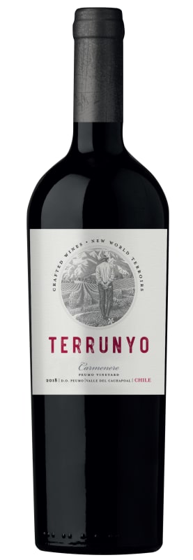 Terrunyo Peumo Vineyard Carmenere 2018 Front Bottle Shot