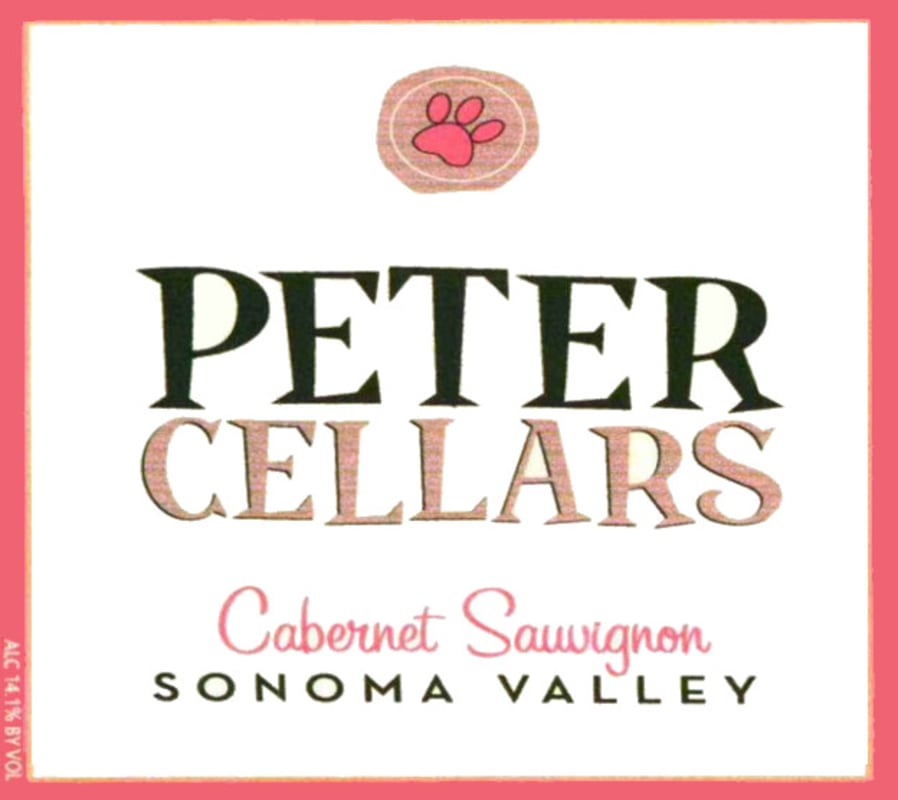 Peter Cellars Cabernet Sauvignon 2010 Front Label