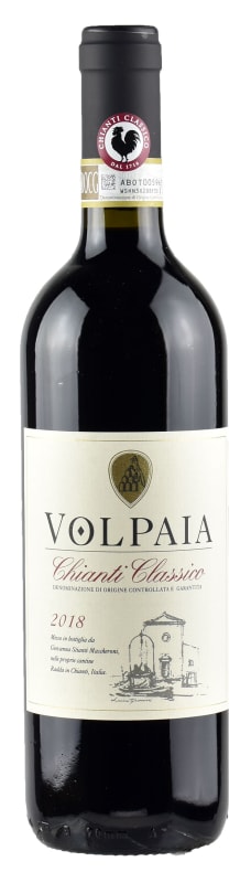 Castello di Volpaia Chianti Classico 2018 Front Bottle Shot