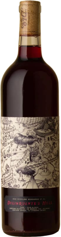 Delinquente Hell Negroamaro 2019 Front Bottle Shot