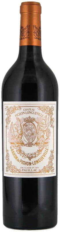 Chateau Pichon-Longueville Baron (375ML half-bottle) 2010 Front Bottle Shot