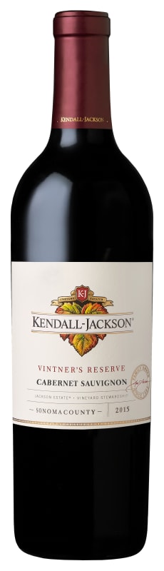 Kendall-Jackson Vintner's Reserve Cabernet Sauvignon 2015 Front Bottle Shot