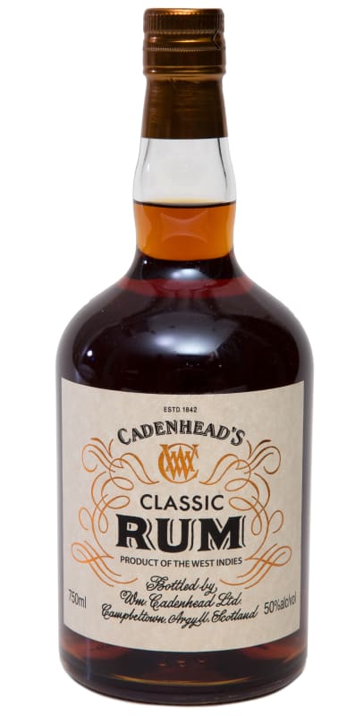Cadenhead's Classic Rum Front Bottle Shot
