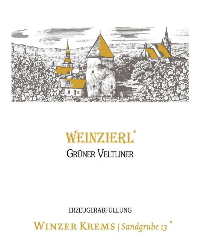 Winzer Krems Sandgrube 13 Gruner Veltliner 2019 Front Label