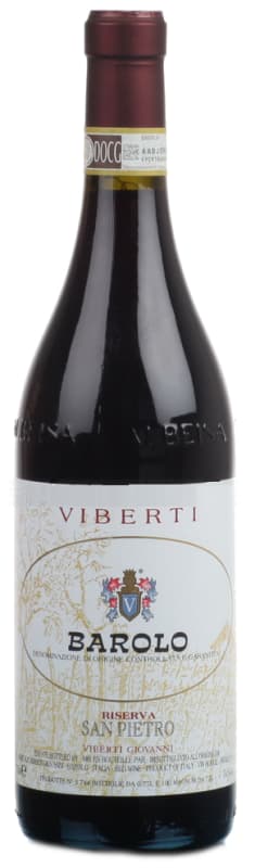 Viberti San Pietro Barolo Riserva 2010 Front Bottle Shot