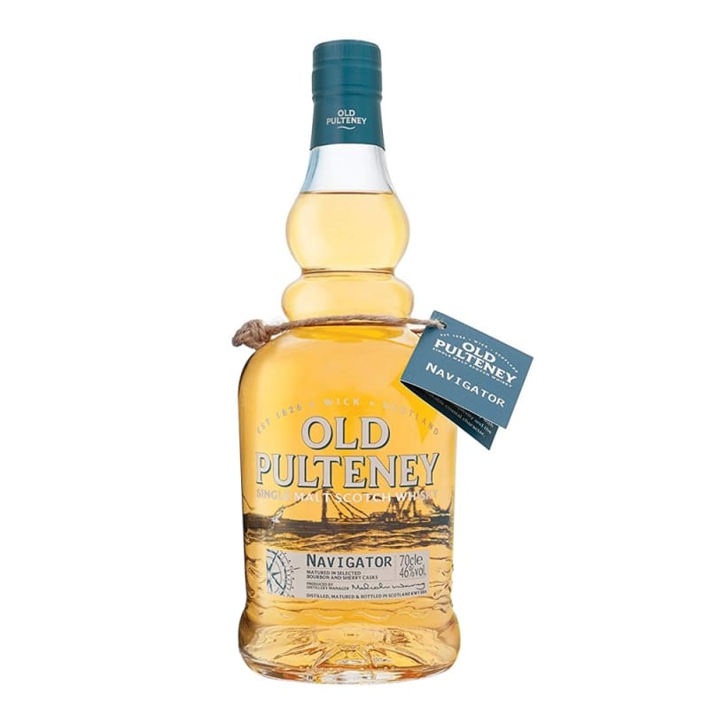 Old Pulteney Navigator Single Malt Scotch Whisky Front Bottle Shot