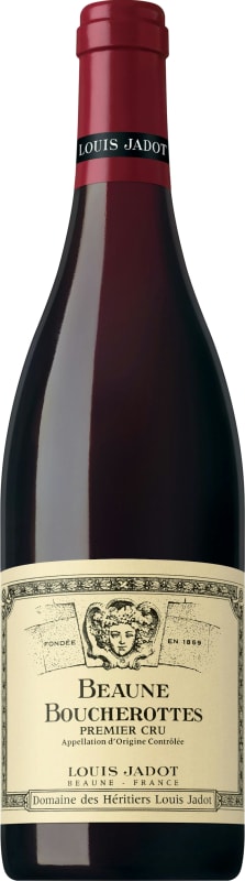 Louis Jadot Beaune Boucherottes Premier Cru Domaine des Heritiers 2022 Front Bottle Shot