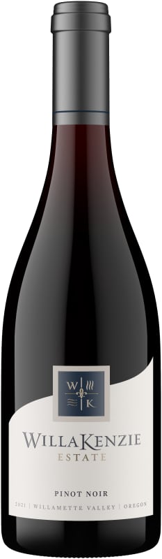 WillaKenzie Estate Willamette Valley Pinot Noir 2021 Front Bottle Shot
