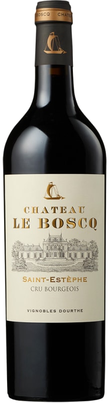 Chateau Le Boscq 2017 Front Bottle Shot
