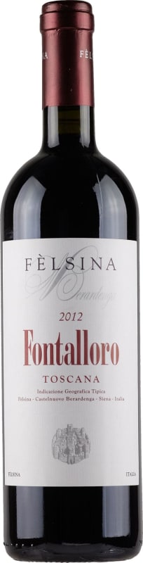 Felsina Fontalloro (1.5 Liter Magnum) 2012 Front Bottle Shot