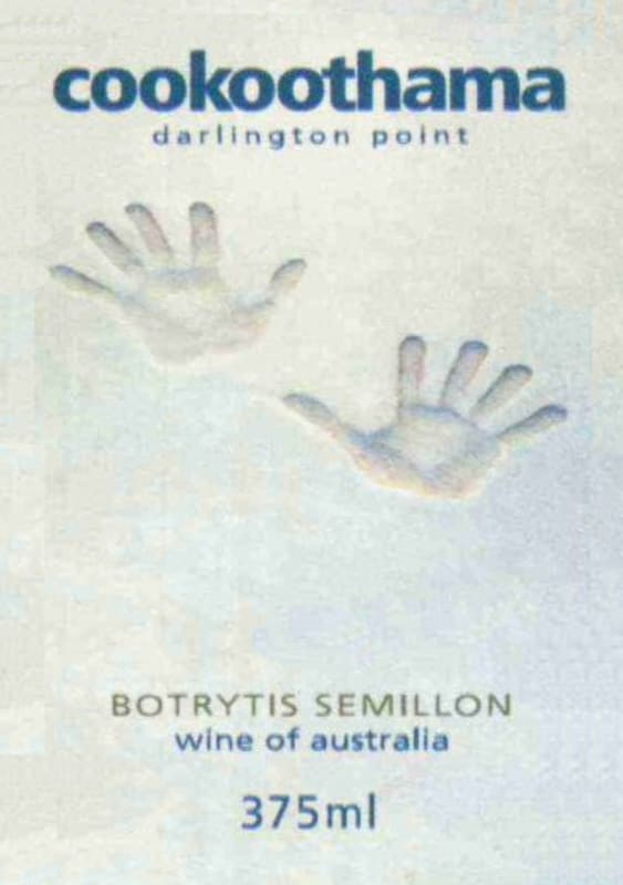 Nugan Estate Cookoothama Botrytis Semillon 2008 Front Label