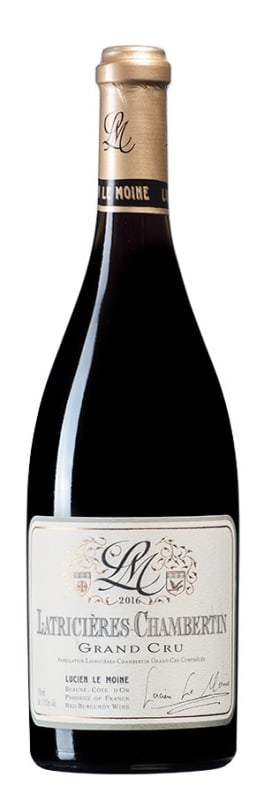 Lucien Le Moine Latricieres-Chambertin Grand Cru 2016 Front Bottle Shot
