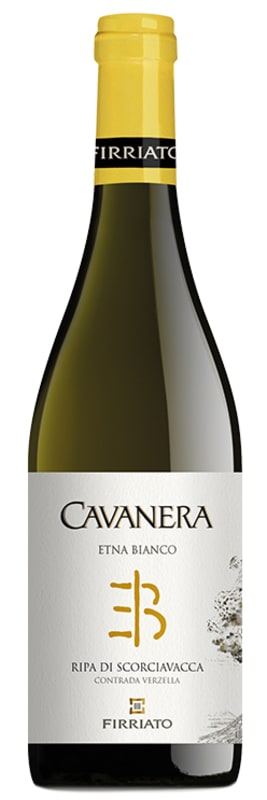 Firriato Cavanera Etna Bianco 2021 Front Bottle Shot