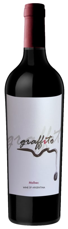 Graffito Malbec 2017 Front Bottle Shot