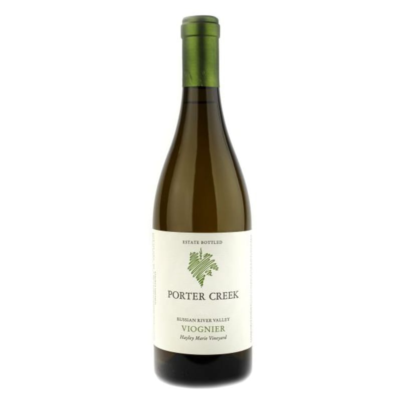 Porter Creek Hayley Marie Vineyard Viognier 2020 Front Bottle Shot
