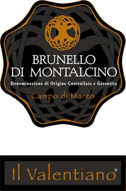 Azienda Agraria Il Valentiano Brunello di Montalcino Campo di Marzo 2013 Front Label
