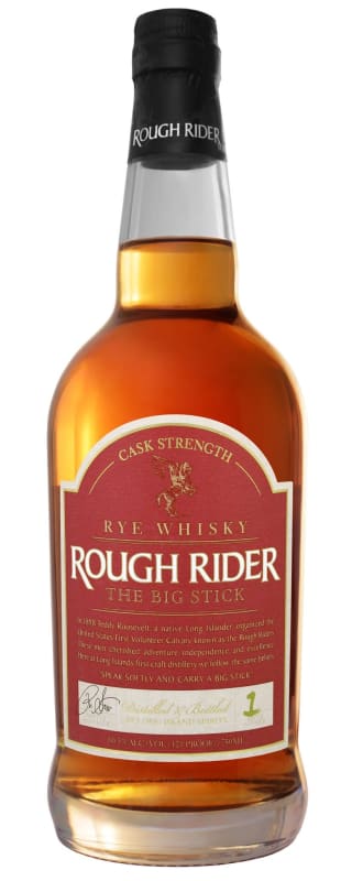 Rough Rider The Big Stick Cask Strength Rye Whisky Front Bottle Shot