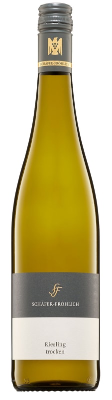 Schafer-Frohlich Estate Riesling Trocken 2021 Front Bottle Shot