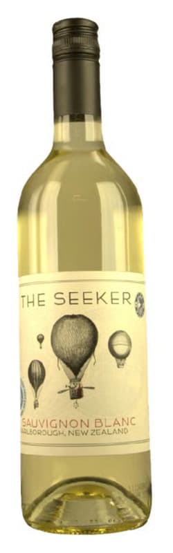 The Seeker Sauvignon Blanc 2010 Front Bottle Shot