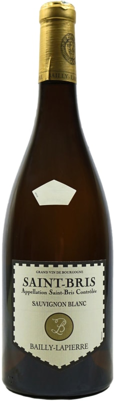 Bailly Lapierre Saint-Bris Sauvignon Blanc 2017 Front Bottle Shot