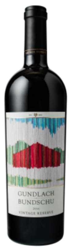 Gundlach Bundschu Vintage Reserve Cabernet Sauvignon 2016 Front Bottle Shot