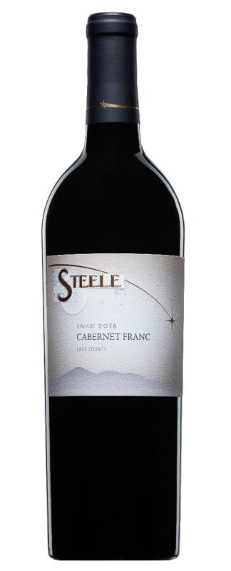 Steele Cabernet Franc 2020 Front Bottle Shot