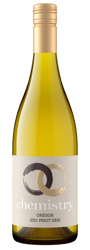 Chemistry Pinot Gris 2021 Front Bottle Shot