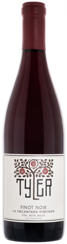 Tyler Winery La Encantada Pinot Noir 2017 Front Bottle Shot