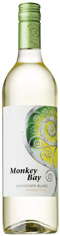 Monkey Bay Sauvignon Blanc 2019 Front Bottle Shot